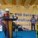 Bupati Pohuwato, Saipul Mbuinga, Memberikan Sambutan Pembukaan Jalan By-pas Akses Utama Menuju Tambang Emas Pani Gold Projek dan PT. GSM, Kamis 22/09/2022 (Yusuf/Gopos)