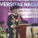 Rektor UNG, Eduart Wolok memberikan sambutan saat prosesi wisuda UNG periode September, Rabu (28/9/2022) (Dok. UNG)