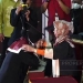 Kurnia saat menjalani prosesi wisuda