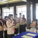 Pelantikan Majelis Pembimbing Gugus Depan dan Pembina Pramuka Gugus Depan 04.377/04.378 Pangkalan Universitas Bina Taruna Gorontalo oleh Ketua Kwartir Cabang (Kwarcab) Gerakan Pramuka Kota Gorontalo, Jusmiati Taha Kiay Demak melantik, Senin (5/9/2022). (istimewa)