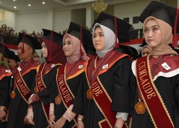 Peserta wisuda UNG, Rabu (28/9/2022) (Dok. UNG)