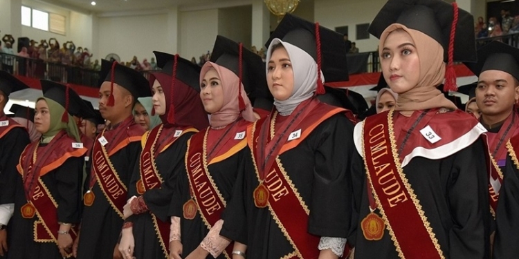Peserta wisuda UNG, Rabu (28/9/2022) (Dok. UNG)
