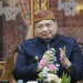 Menteri Koordinator Bidang Perekonomian Airlangga Hartarto yang berkesempatan untuk menghadiri dan menyampaikan sambutan mengenai Jati Diri Bangsa Indonesia dalam Peradaban Dunia pada acara Srawungan Sanak Trah Mangkunegara I di Kota Surakarta, Provinsi Jawa Tengah, Jumat (16/09).