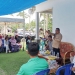 Wakil Bupati Gorontalo, Hendra S Hemeto menyerap aspirasi masyarakat di Dusun Molawahu, Desa Bakti, Kecamatan Pulubala, Kabupaten Gorontalo terkait jalan dan pupuk bersubsidi, Kamis (13/10/2022). (Foto: Istimewa)