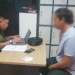 SR, Oknum Polisi yang melakukan penembakan terhadap seorang kolektor kini diperiksa polisi.