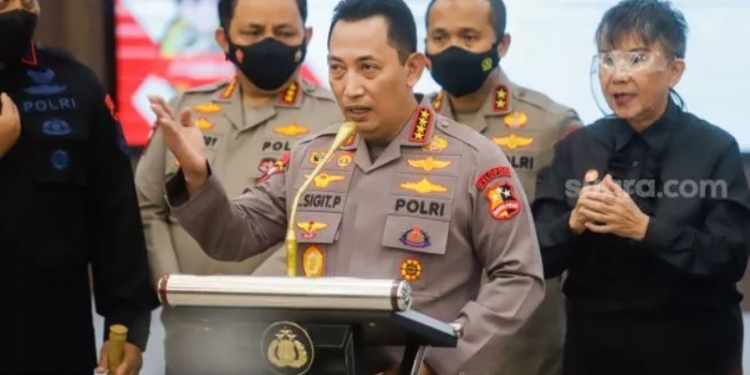 Kapolri Jenderal Listyo Sigit Prabowo. [Suara.com]