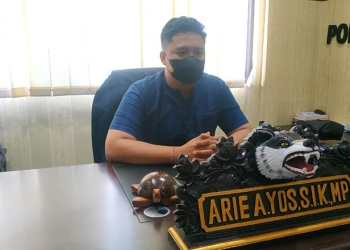 Kasat Reskrim Polres Pohuwato, Iptu Arie Yos.