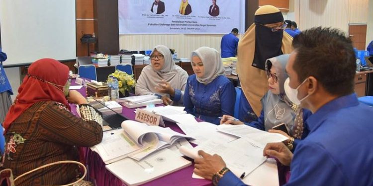 Proses Akreditasi Pendidikan Ners UNG (Dok. UNG)