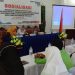 Ketua Bawaslu Pohuwato, Ramlan, saat sosialisasi pengawasan Pemilu partisipatif bagi kalangan guru dan pemilih pemula.