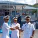Letkol Laut (P) Homa Sugama (kanan), Laksamana Pertama TNI Nouldi J. Tangka (tengah), Danlanal Gorontalo Letkol laut (P) Indragiri Yani Wardhono (kiri). Rabu (26/10/2022). Sari/gopos
