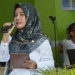 Kepala Dinas Kesehatan Provinsi Gorontalo, dr. Yana Yanti Suleman memberikan sambutan pada acara Aksi Bergizi Nasional tingkat Provinsi Gorontalo, Rabu (26/10/2022) (hms/dinkes)