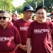 Wali Kota Gorontalo, Marten Taha (Kiri), Ketua DPRD Kota Gorontalo, Hardi Sidiki (Kanan), saat launching QRIS di Pasar Liluwo Kecamatan Kota Tengah, Kota Gorontalo. Ahad (2/10/2022). (Humas: Dekot)