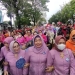 Sejumlah Tokoh Perempuan Dari Provinsi Gorontalo Ikut Meriahkan Hari Batik Nasional, di Kota Solo, Jawa Tengah, Minggu 02/10/2022 (Istimewa)