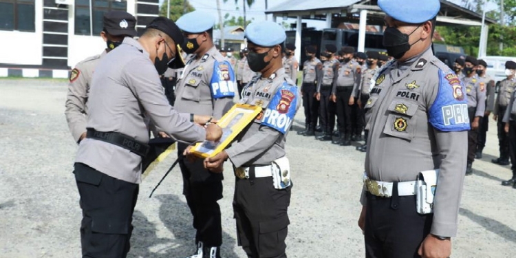 Polres Pohuwato PTDH Satu Anggota Polri Terlibat Kasus Narkoba