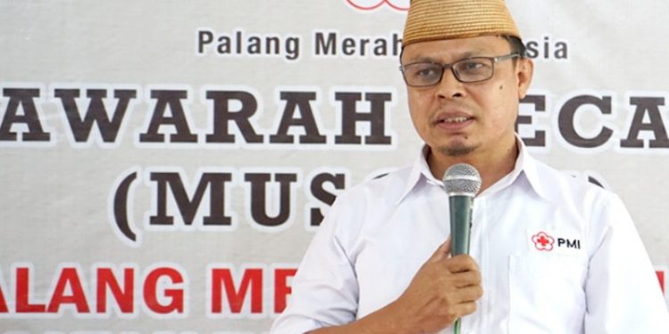 Ketua PMI Cabang Kabupaten Gorontalo, Roni Sampir. (Humas Kominfo Kabupaten Gorontalo)