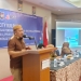 Ketua DPRD Bone Bolango, Halid Tangahu saat menghadiri kegiatan Capacity Building Optimalisasi Pendapatan Asli Daerah (PAD) melalui perbaikan tata kelola, penyelesaian piutang dan Elektronifikasi Transaksi Pemerintah Daerah (ETPD) di Hotel Maqna Kota Gorontalo, Senin (17/10/2022). (Foto: Humas)