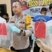Konferensi pers kasus pembunuhan di Kecamatan Bilato, Kabupaten Gorontalo di Polres Gorontalo, Selasa (4/10/2022). (Foto: Putra/Gopos)