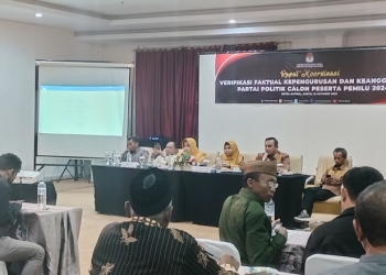 Verifikasi Faktual Pengurus dan Anggota Parpol oleh KPU Bone Bolango Dimulai Hari ini