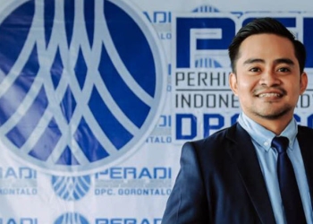 Calon Ketua Peradi  DPC Provinsi Gorontalo, Arif Mahfudin Ibrahim, (Istimewa)