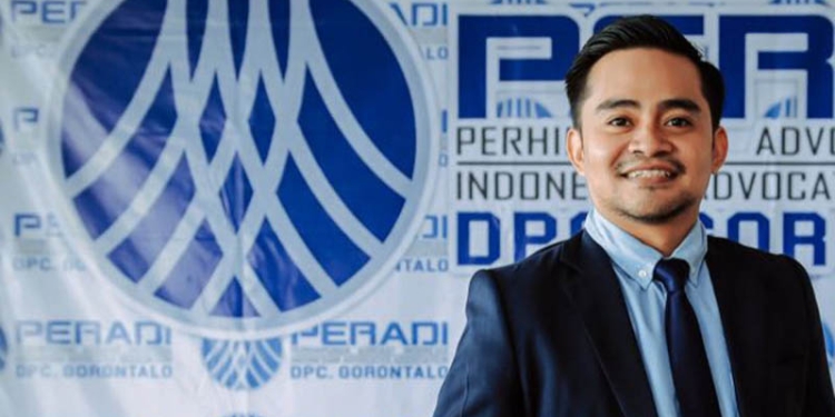 Calon Ketua Peradi  DPC Provinsi Gorontalo, Arif Mahfudin Ibrahim, (Istimewa)