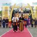 Fransisco Yadinnsa Darjan dan Gaudensia Resha Londa, Perwakilan provinsi Nusa Tenggara Timur, pada Pekan Kreativitas Pemuda Indonesia (PKPI) 2022 di Gorontalo.(Sari/gopos)