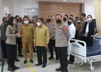 Soft opening RS Bhayangkara Gorontalo, Senin (10/10/2022) (istimewa)