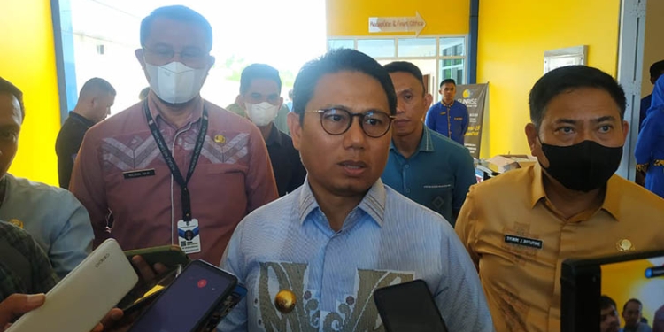 PJ Gubernur Gorontalo, Hamka Hendra Noer, (Yusuf/Gopos)