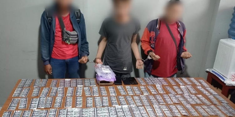 Polda Gorontalo Ringkus 3 Pengedar Obat Keras dan 1000 Butir Obat Trihexphenidly.