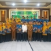 Sekda Pohuwato, Iskandar Datau, bersama pengurus baru PGMNI Pohuwato, di Aula Kantor Kemenag Pohuwato, Senin 03/10/2022 (Yusuf/Gopos)