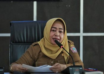 Wakil Bupati Pohuwato, Suharsi Igirisa, Membuka Kegiatan Kunjungan UNG menciptakan desa digital pangan lokal menuju masyarakat bebas stunting, Selasa 27/09/2022 (Istimewa)