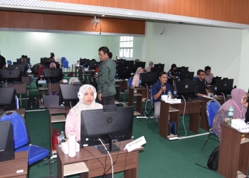 Ikut Uji Pengetahuan UKMPPG di UNG, Sabtu (15/10/2022) (istimewa)
