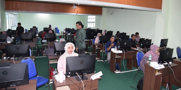 Ikut Uji Pengetahuan UKMPPG di UNG, Sabtu (15/10/2022) (istimewa)