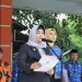 Wakil Bupati Pohuwato, Suharsi Igirisa, Memberikan Sambutan Peringatan Hari Sumpah Pemuda ke-94, di Halaman Kantor Bupati Pohuwato, Jum'at 28/10/2022 (Istimewa)