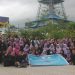 Ikatan Lembaga Mahasiswa Psikologi Indonesia (ILMPI) berpose pada kegiatan memperingati hari kesehatan mental sedunia dengan membawa satu isu yaitu kebutuhan Daerah Gorontalo dalam pembangunan rumah sakit jiwa (istimewa)