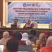 Wakil Rektor Bidang Perencanaan, Kerjasama dan Sistem Informasi Prof. Karmila Mahmud, MA, Ph.D, saat memberikan pengarahan pada asistensi pelaporan data semester, Senin (24/10/2022). (Dok. UNG)