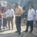 Wakil Wali Kota Gorontalo, Ryan F Kono saat meninjau pekerjaan proyek di kawasan pertokoan Kota Gorontalo, Selasa (9/11/2022). Sari/gopos