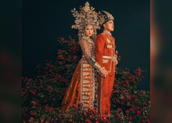 Prawedding Kaesang dan Istri Kenakan Pakaian Adat Gorontalo. (erinagudono/kaesangp/Instagram)