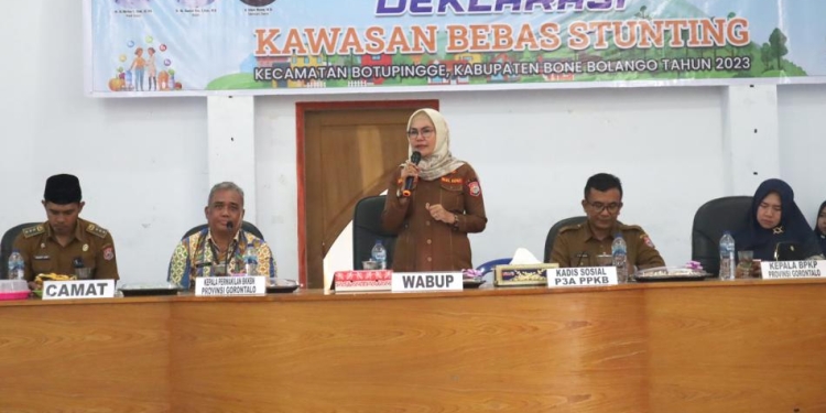 Botupingge Didorong Jadi Pilot Project di Provinsi Gorontalo Usai Deklarasi Zero Stunting