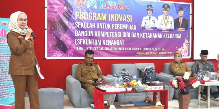 Wabup : Perempuan di Bone Bolango Harus Berani Mengekspresikan Kreativitas Diri dan Kuat