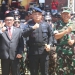 Wakil Ketua DPRD Provinsi Gorontalo, Awaludin Pauweni (kedua kiri) menghadiri perayaan HUT 77 Brimob di Mako Brimob Polda Gorontalo, Senin (14/11/2022). (Humas Deprov Gorontalo)