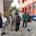 RESES ALEG - Reses Dapil Bonpes hari pertama melakukan peninjauan pembangunan Sekolah Menengah Pertama (SMP) satu atap di Desa Tolotio. (Foto: Istimewa)