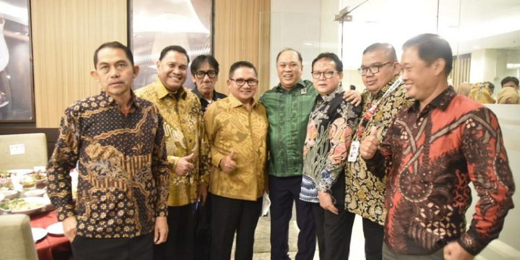 Wali Kota Gorontalo, Marten Taha saat menghadiri kegiatan Munas ke-XI KAHMI di Palu, Sulawesi Tengah. (Foto: Humas)