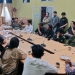 Ketua DPRD Bone Bolango, Halid Tangahu saat menerima mahasiswa peduli tambang Gorontalo di Ruang Ketua DPRD Bone Bolango, Selasa (1/11/2022). (Foto: Putra/Gopos)