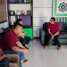 Pihak keluarga jemaah Umrah bertemu dengan pihak kemenag Provinsi Gorontalo.