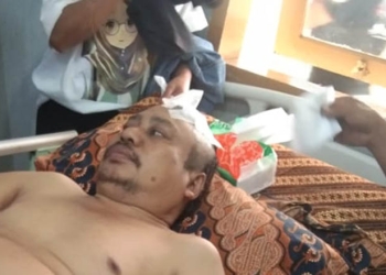 Korban Saat Mendapat Perawatan Medis di RS Bumi Panua, Kamis 24/11/2022 (Istimewa)