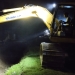 Salah Satu Alat Excavator Mengangkut Sedimen Berada  di Saluran Irigasi, Minggu 06/11/2022 (Istimewa)