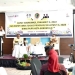 Wali Kota Gorontalo, Marten Taha, memberi sambutan pada rapat koordinasi dan evaluasi pembangunan infrastruktur
