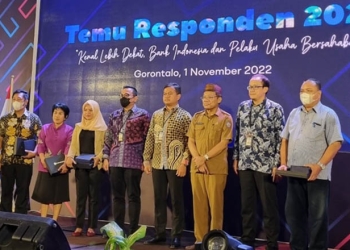 Temu Responden 2022 yang diselenggarakan KPw Bank Indonesia Gorontalo di Hotel Aston Kota Gorontalo, Selasa (1/11/202), sebagai bentuk apresiasi terhadap responden yang responsif dalam survei.