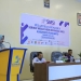 Wakil Bupati Pohuwato, Suharsi Igirisa, Memberikan Sambutan Pelantikan SMSI Pohuwato, di Sunrise Hotel dan Homestay, Rabu 16/11/2022 (Istimewa)