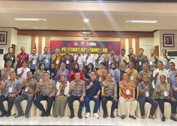 Pelatihan Capasity development and upgrading programmes yang diselenggarakan oleh Biro SDM Polda Gorontalo, Rabu (23/11/2022) (istimewa)